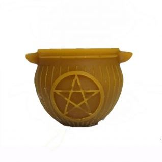 Vela Figura Miel Caldero Mágico 70g.